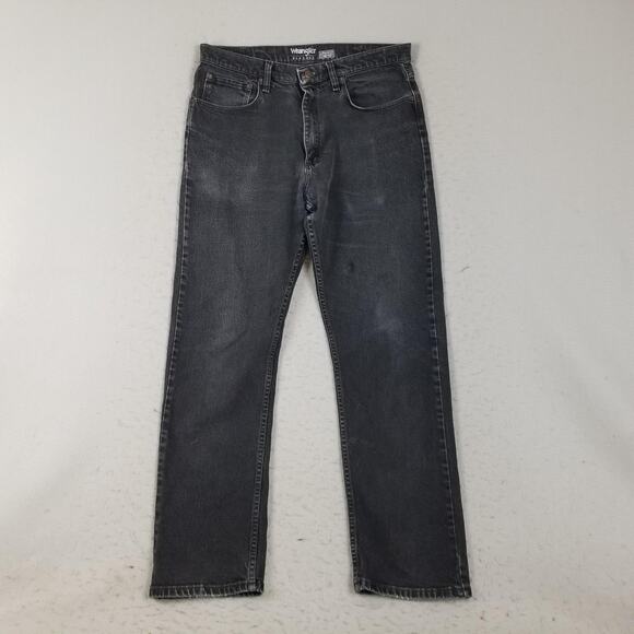 Wrangler Jeans Mens 34x32 Black Reserve Advanced Comfort Stretch Denim WRM20BK - Picture 1 of 16